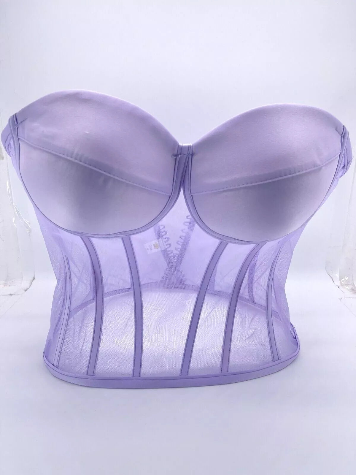 Transparent corset, wedding corset, firming corset