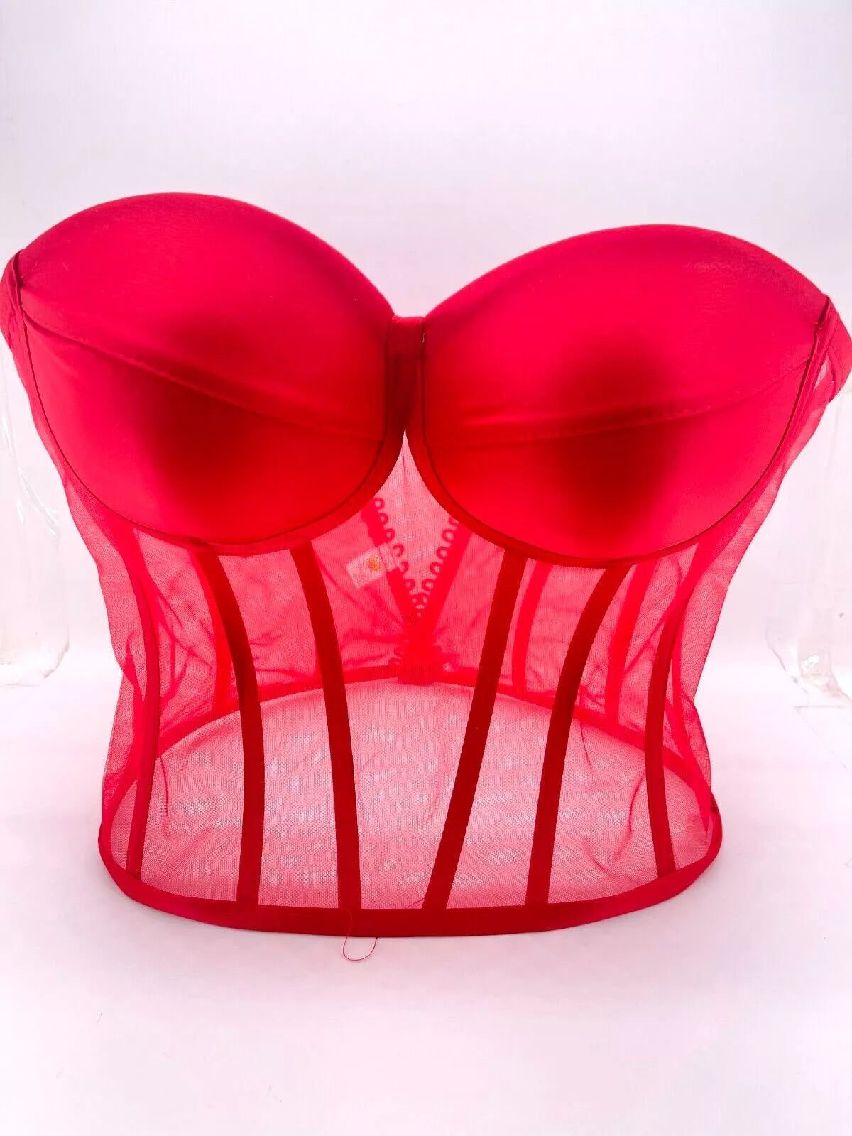 Transparent corset, wedding corset, firming corset
