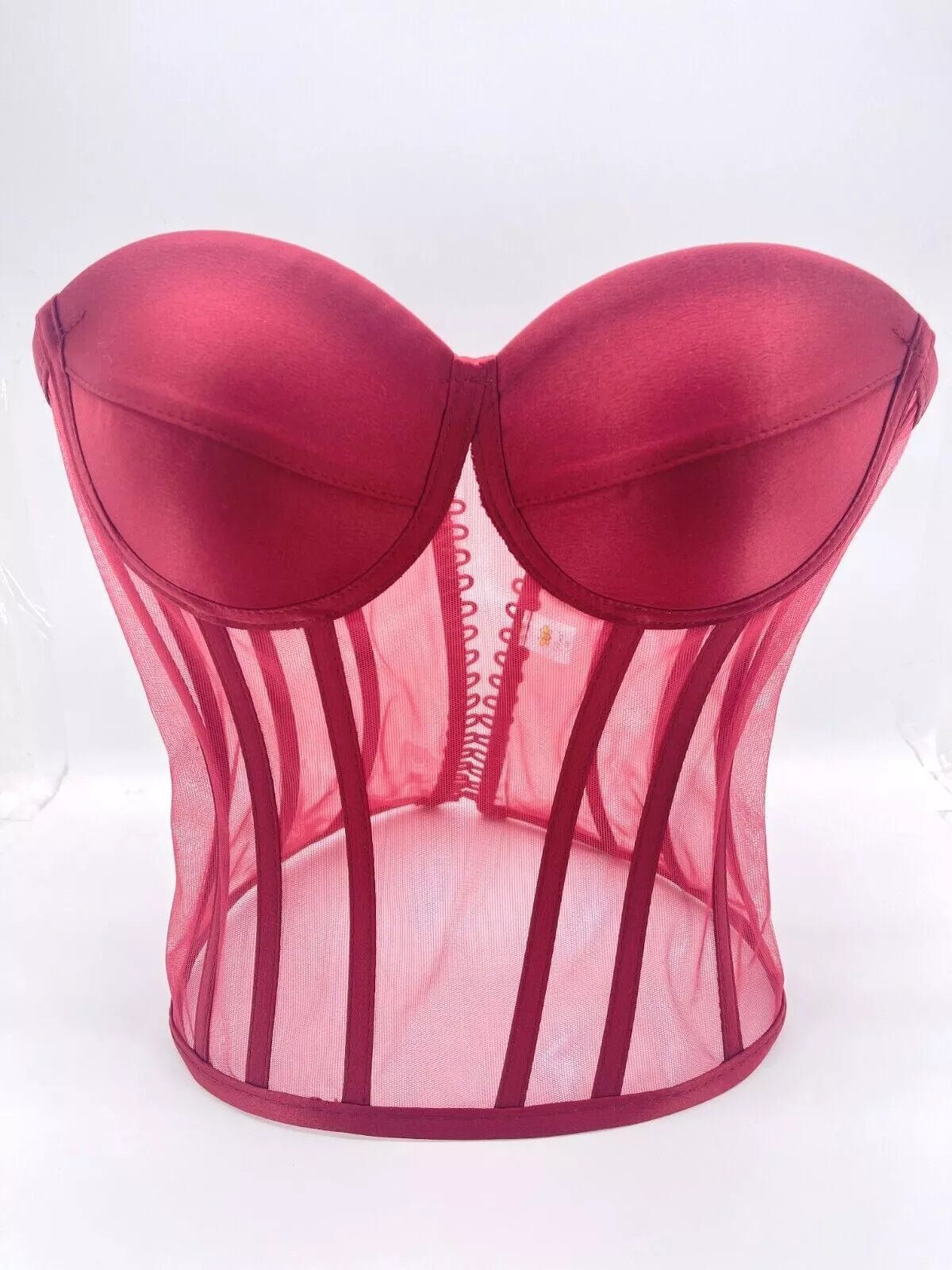 Transparent corset, wedding corset, firming corset
