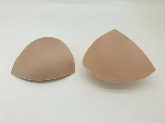 TRIANGLE SHAPE SEW IN BRA CUPS INSERTS, SPORTS, SWIMWEAR COSTUME INSERTS