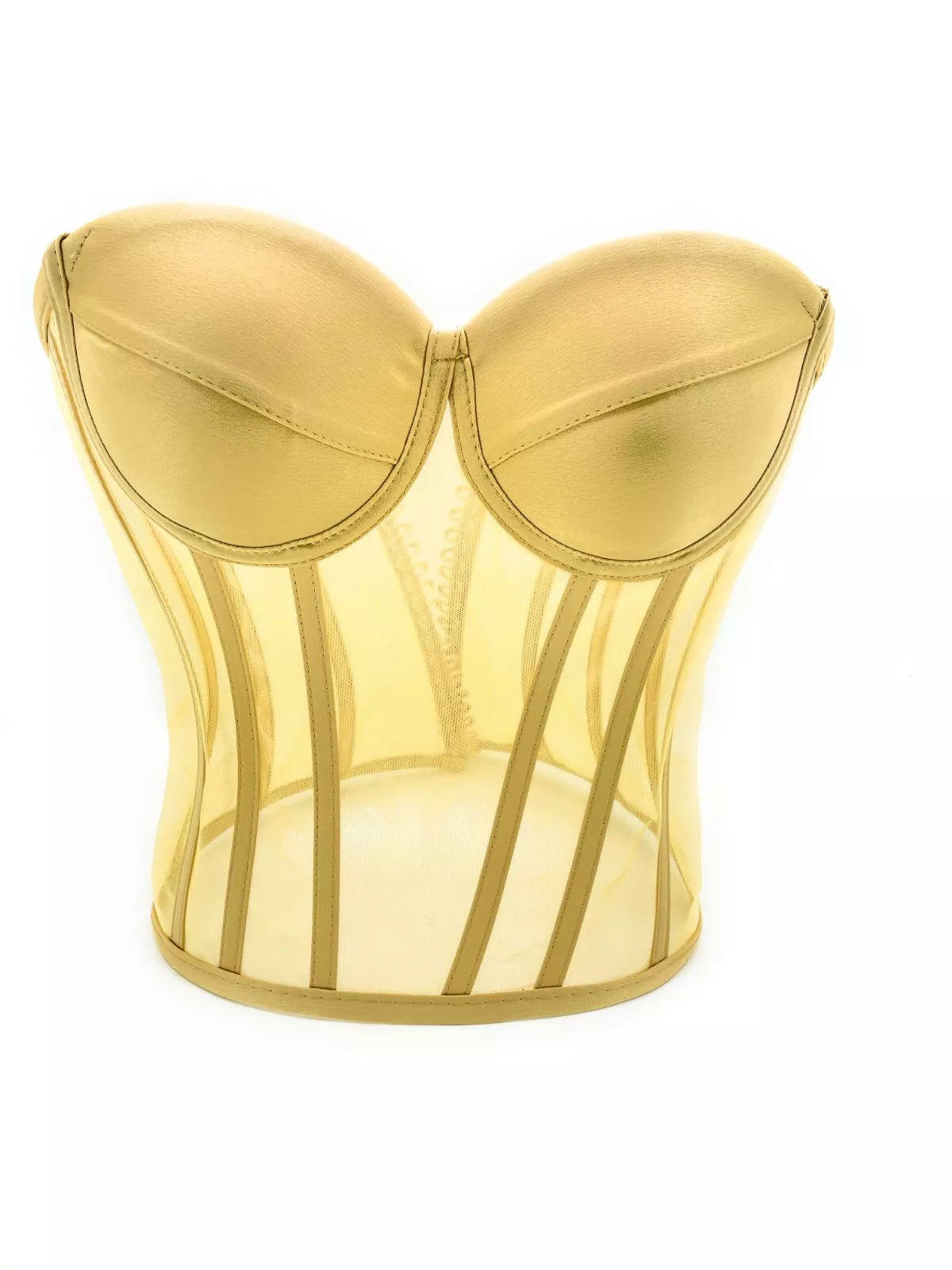 Transparent corset, wedding corset, firming corset